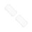 2Pcs White Iron Emergency Light Cage for Home Wall-Mount Durable Guard 7