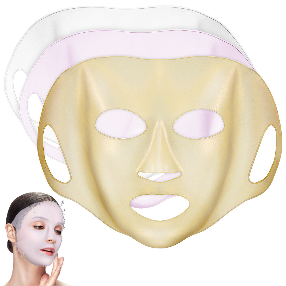 Happyyami 12Pcs Silicone Face Mask Covers For Women 3D Reusable Assorted Colors