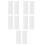 Lightweight White Foam Adhesive Squares for Decorations 5