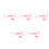 5Sets Pink Pet Medicine Feeder ABS -Type Reliable Tool 8
