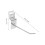 40Pcs Sturdy Silver Slatwall Panel Display Hooks for Store and Home 2