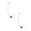 2Pcs Durable Silver Quick Unloading Button Pin for Audio Equipment 8