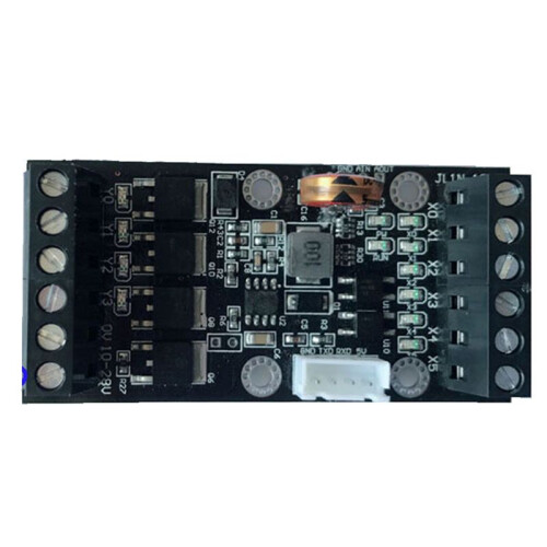 FX1N-10MT PLC Industrial Control Board Transistor Output 6 in 4 Out DC10-28V Power Supply with Program Cable 2