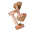 Push- Stand Wood Pushup Bars Non-Slip Base Exercise Home Workout Equipment Handle Stands for Strength Training 25CM 3