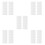 Lightweight White Foam Adhesive Squares for Decorations 4