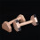 Push- Stand Wood Pushup Bars Non-Slip Base Exercise Home Workout Equipment Handle Stands for Strength Training 25CM 5