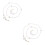 2Pcs Multi Stylish Heart Simulation Pearl Eyeglass Chain Adjustable 3