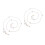 2Pcs Multi Stylish Heart Simulation Pearl Eyeglass Chain Adjustable 7