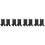 16Pcs High Strength Black Iron Post Base Supports for Balcony and Deck 6