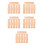 30Pcs Durable Wood Bucket Handle for Replacement Ergonomic DIY Use 7