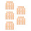 30Pcs Durable Wood Bucket Handle for Replacement Ergonomic DIY Use 8