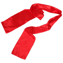4Pcs Red Satin Silk Belt Dance Prop for Chinese Traditional Dress