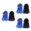 6Pcs Pirate Bandana Headwraps Polyester Long Tail Durable Elastic Fit 6