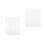 24Pcs White Plastic Plate Support Cake Dowels for Tiered Cakes 4