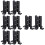 16Pcs High Strength Black Iron Post Base Supports for Balcony and Deck 8