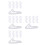 400Pcs Clear Plastic Protector Sleeve Safe Storage Cover 3