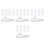 400Pcs Clear Plastic Protector Sleeve Safe Storage Cover 6