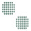 600Pcs Durable Green Metal Brads Leaf Shape Pins for Craft Projects 8
