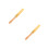 2Pcs Copper Iron Metal Strips Assorted Color for Physics Experiment 9