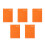 5Pcs Daily Organizer Planner Orange PU Notebook for Office Use 10