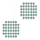 600Pcs Durable Green Metal Brads Leaf Shape Pins for Craft Projects 4