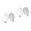 4Pcs Women's Desktop Foldable Oval Makeup Mirrors for Home Use 3