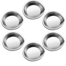 12Pcs Easy Clean Stainless Watercolor Trays for Artists and Students