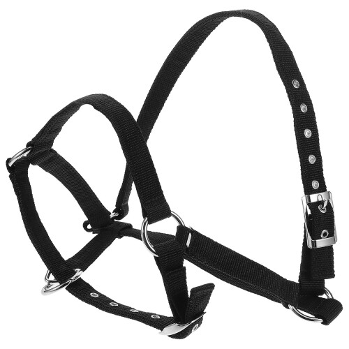 3Pcs Adjustable Nylon Horse Halters for Training and Competition Use