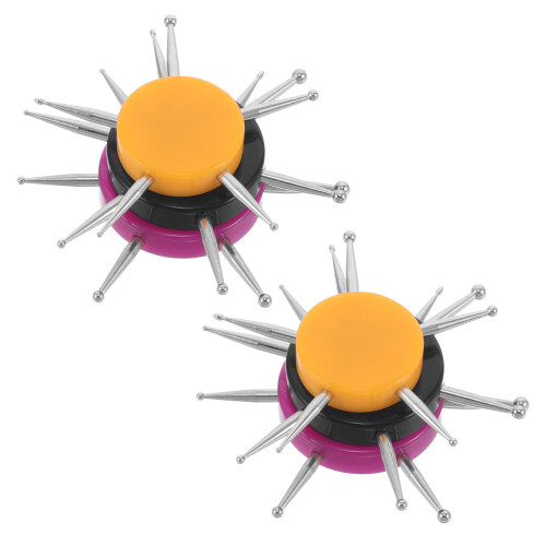 30Pcs Nail Dotting Tools Assorted Color Plastic Metal for DIY Nail Art 2