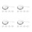 20Pcs Silver Stainless Candle Snuffer Flame Extinguisher Tool for Home 5