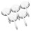20Pcs Silver Stainless Candle Snuffer Flame Extinguisher Tool for Home 3
