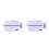 2Pcs Bedside Container Light Grey Organizer for Tablet Phone 4