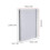 1Set Office Use A5 Blank Planner Binder Inserts White Paper PVC Sheets 3