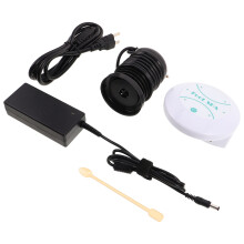 Compact Portable Ionic Foot Spa Detox Device Plastic Black