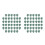 600Pcs Durable Green Metal Brads Leaf Shape Pins for Craft Projects 5
