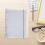 1Set Office Use A5 Blank Planner Binder Inserts White Paper PVC Sheets 7