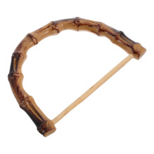 5Pcs Stylish Acrylic Handbag Handles Imitation Bamboo for DIY Bags
