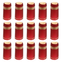 100Pcs Red Heat Shrink Caps Plastic Covers for Home