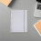 1Set Office Use A5 Blank Planner Binder Inserts White Paper PVC Sheets 6