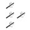 4Sets Space-Saving Black Wood Sword Rack Three-Layer Holder with Bag 7