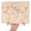 1Set Elegant Map Montessori Educational Toy 3