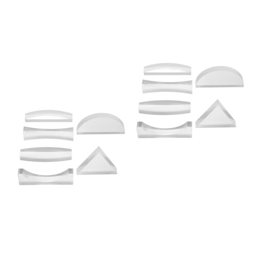 12Pcs Assorted Lenses for Physics Teaching Experiments 2
