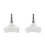 2Pcs Plastic Knitting Machine Crank Connector ABS Handle Adapter 5
