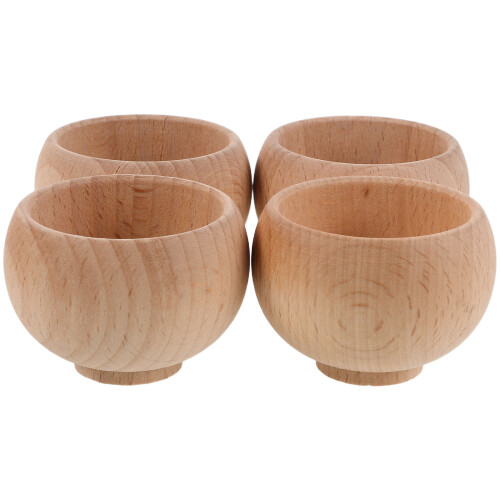 12Pcs Decorative Wooden Pincushion Base for Sewing Knitting Projects 2