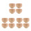 12Pcs Decorative Wooden Pincushion Base for Sewing Knitting Projects 7