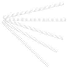 20Pcs White Plastic Miniature Fencing for Architectural Model Crafting