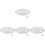 4Pcs Stylish White Sauna Accessory Lamp Shade for Wall Light 8