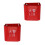 2Pcs Thickened Iron Fire Extinguisher Holder Wall Mount for Daily Use 8