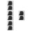 8Pcs Iron Sand Black for Physics Magnetism Visual Learning Tool 5