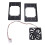 3.5 Inch Hard Disk Bracket 3 Layers Holder Desktop Computer Case HDD Expansion Support Bracket B 1